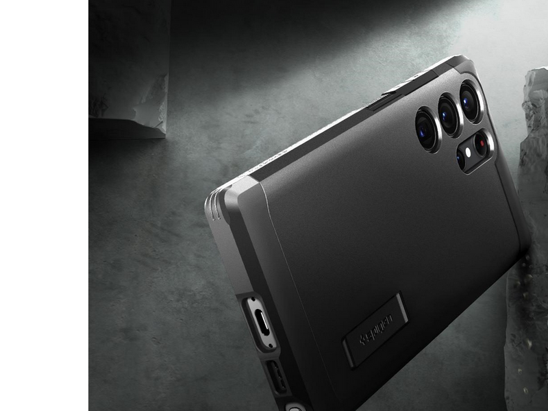 Spigen Tough Armor - black - Samsung Galaxy S23 Ultra