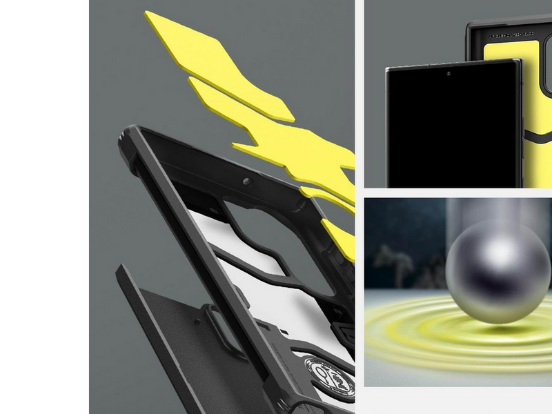 Spigen Tough Armor - black - Samsung Galaxy S23 Ultra