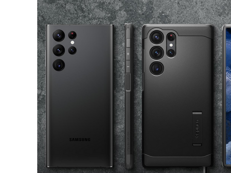 Spigen Tough Armor - black - Samsung Galaxy S23 Ultra