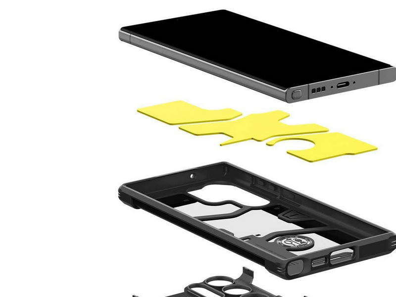 Spigen Tough Armor - black - Samsung Galaxy S23 Ultra