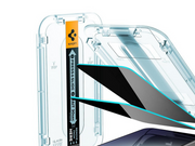 Spigen Glass tR EZ Fit (Privacy) 2 Pack - transparency - iPhone 15 Pro