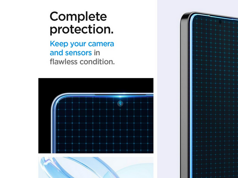 Spigen Glass tR EZ Fit HD Transparency 2 Pack - Samsung Galaxy S25/S24