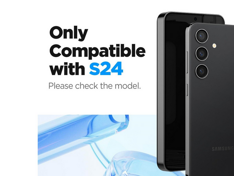 Spigen Glass tR EZ Fit HD Transparency 2 Pack - Samsung Galaxy S25/S24