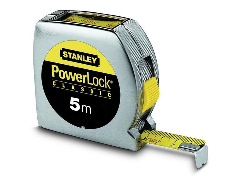 Stanley Powerlock® 5m (19mm Wide) Tape Measure With Top Reader
