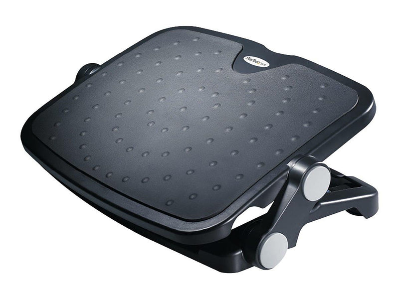 StarTech.com Adjustable Under-Desk Foot Rest Black