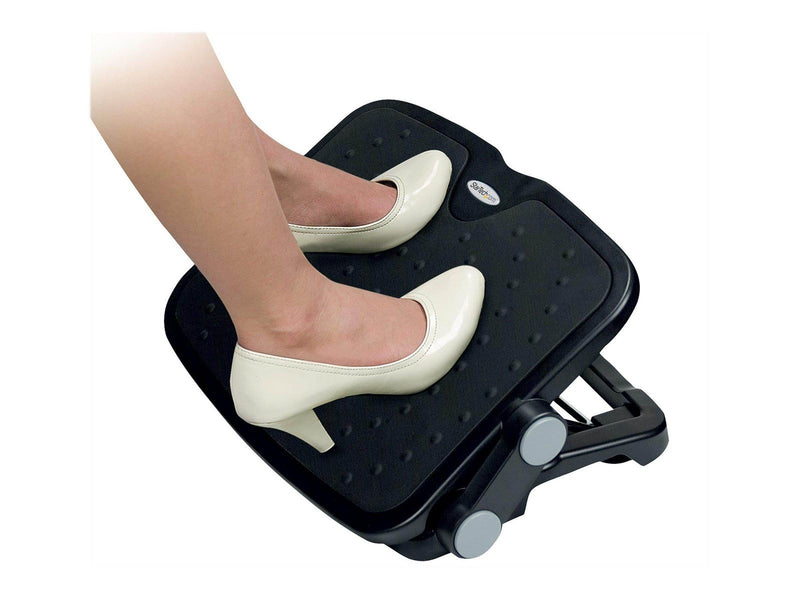 StarTech.com Adjustable Under-Desk Foot Rest Black