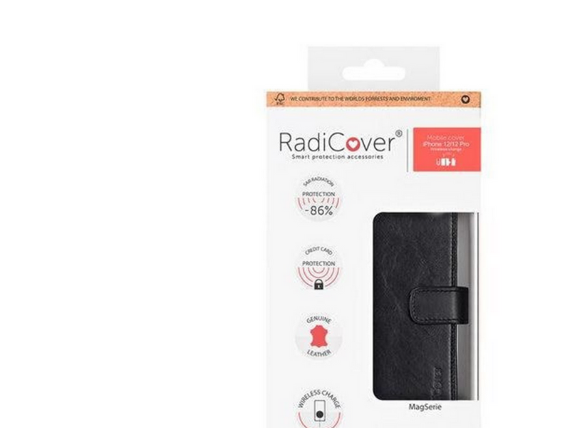 Radicover Wallet Case Black - iPhone 12 / 12 Pro
