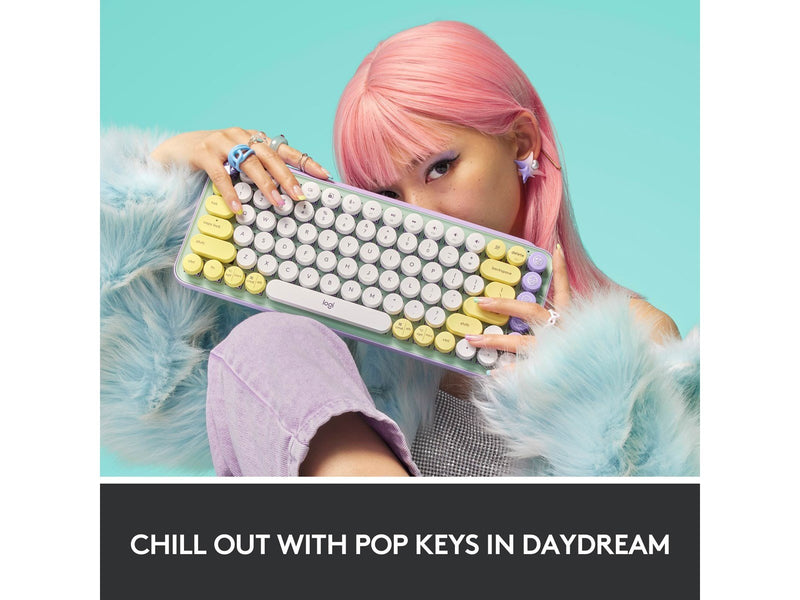 Logitech POP Keys - Tastaturen - Universal - Grün