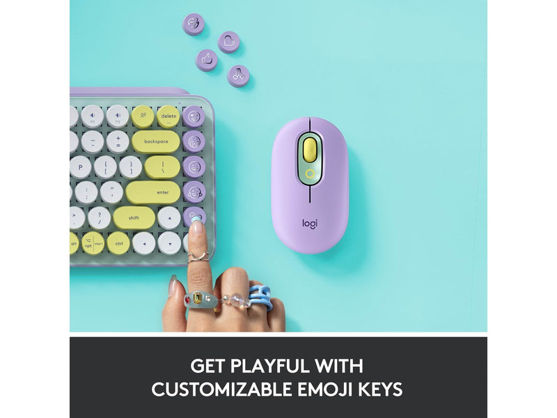 Logitech POP Keys - Tastaturen - Universal - Grün
