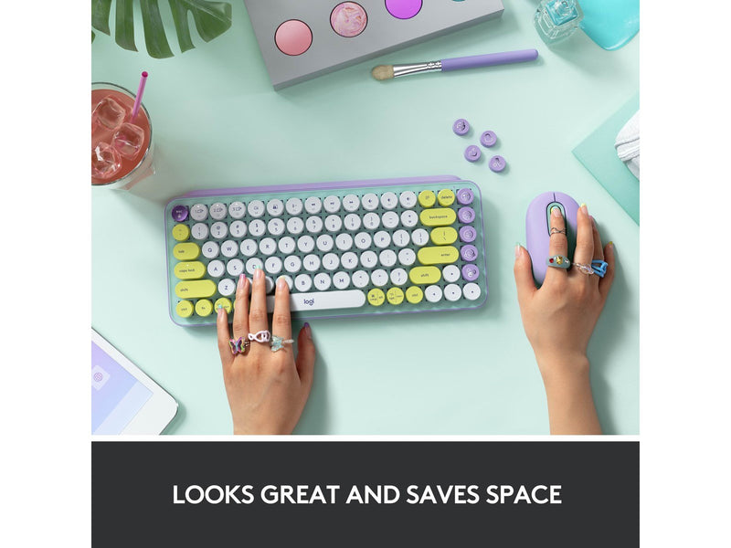 Logitech POP Keys - Tastaturen - Universal - Grün