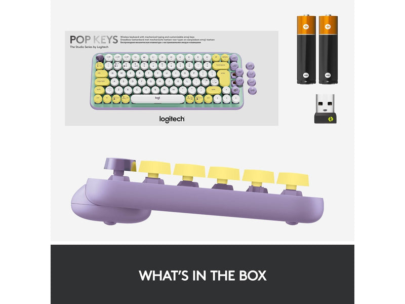 Logitech POP Keys - Tastaturen - Universal - Grün