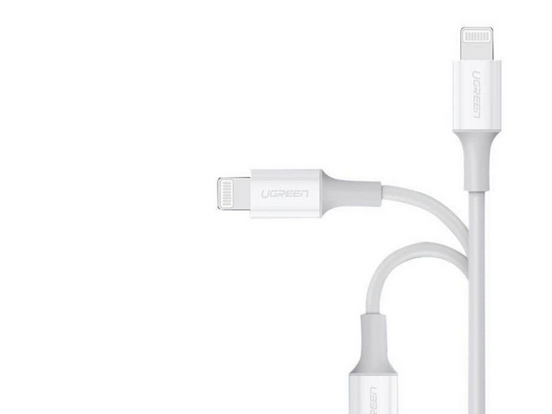 UGREEN USB-C <-> Lightning - 2m - Weiß