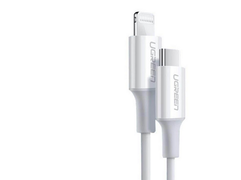 UGREEN USB-C <-> Lightning - 2m - Weiß
