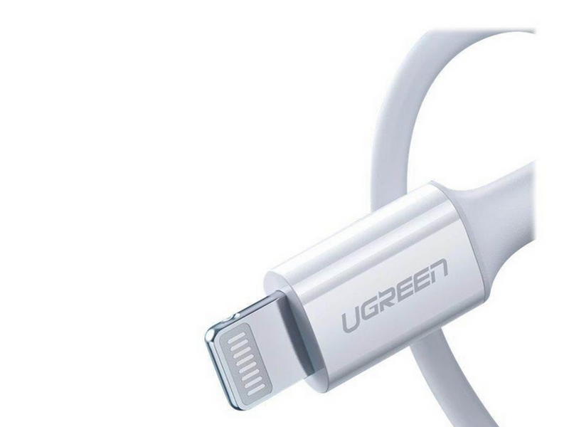 UGREEN USB-C <-> Lightning - 2m - Weiß