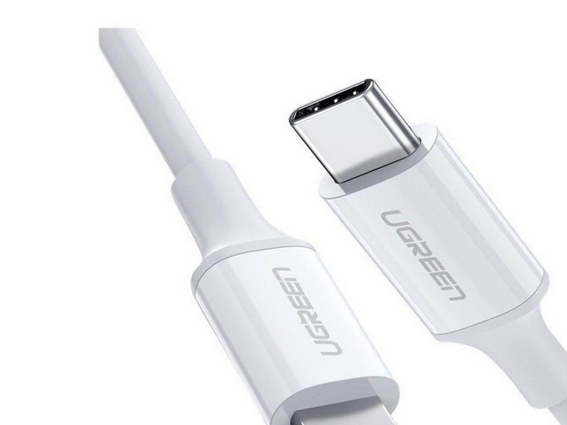 UGREEN USB-C <-> Lightning - 2m - Weiß
