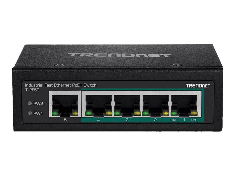 TRENDnet TI-PE50 - switch - 5 ports - unmanaged