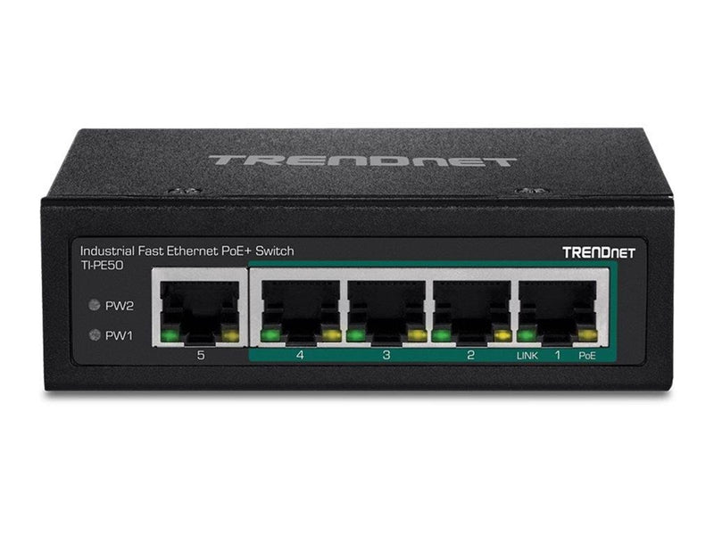 TRENDnet TI-PE50 - switch - 5 ports - unmanaged
