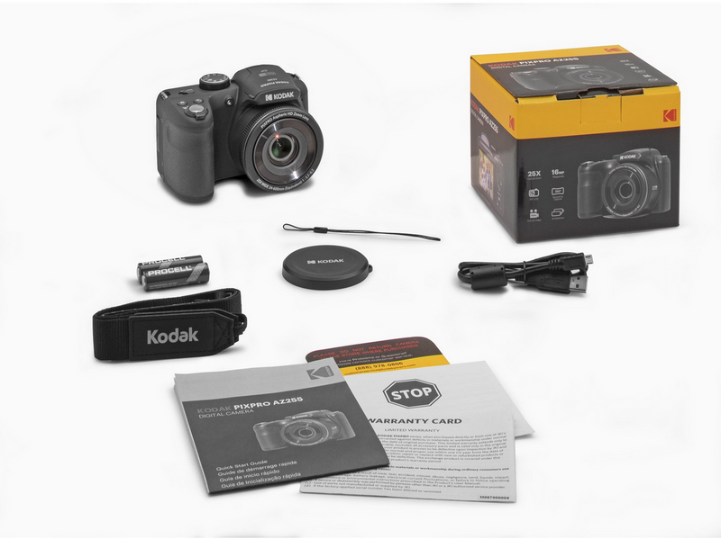 KODAK Pixpro Astro Zoom AZ255 Black - Bridge Digital Camera