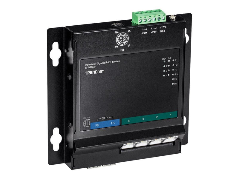 TRENDnet TI-PG62F - switch - 6 ports - unmanaged
