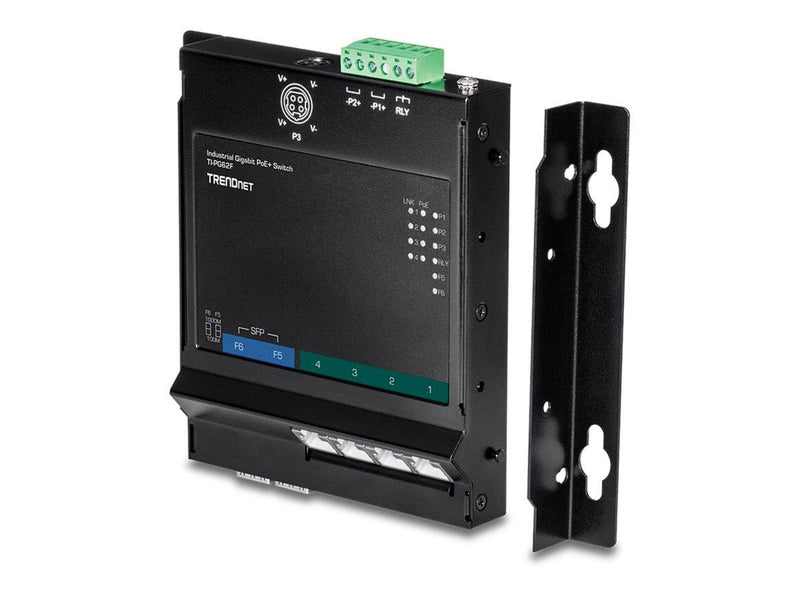 TRENDnet TI-PG62F - switch - 6 ports - unmanaged