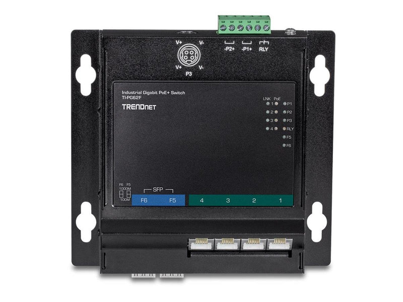 TRENDnet TI-PG62F - switch - 6 ports - unmanaged