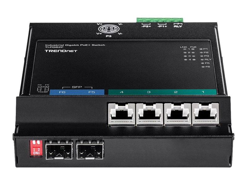 TRENDnet TI-PG62F - switch - 6 ports - unmanaged