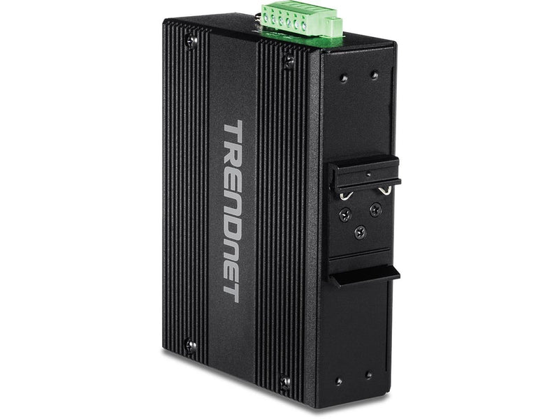 TRENDnet TI-PG80B 8-Port Industrial Gigabit PoE+ DIN-Rail Switch (24 – 56V)
