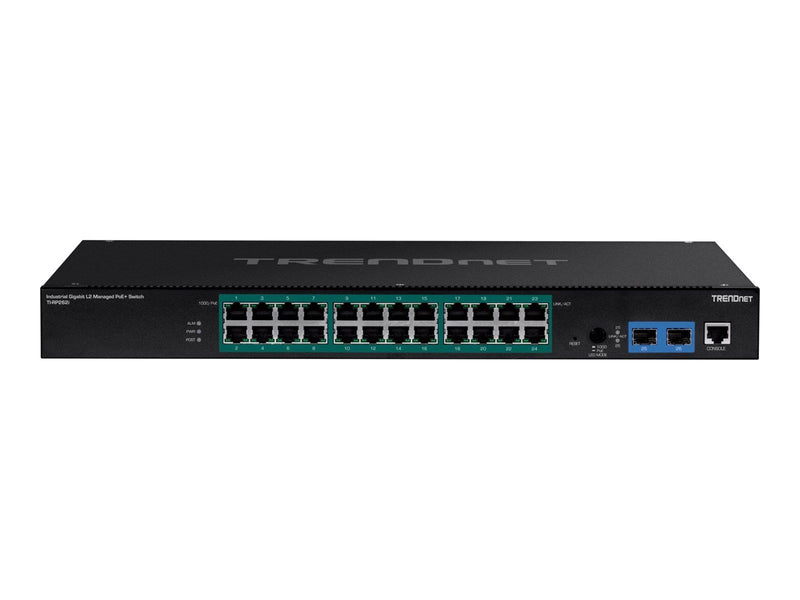 TRENDnet TI-RP262I - Industrial - switch - 26 ports - Managed - rack-mountable