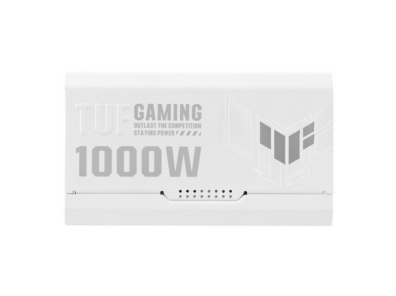 ASUS TUF GAMING 1000G - White Netzteile - 1000 Watt - 135 mm - ATX 3.1 - 80 Plus Gold zertifiziert