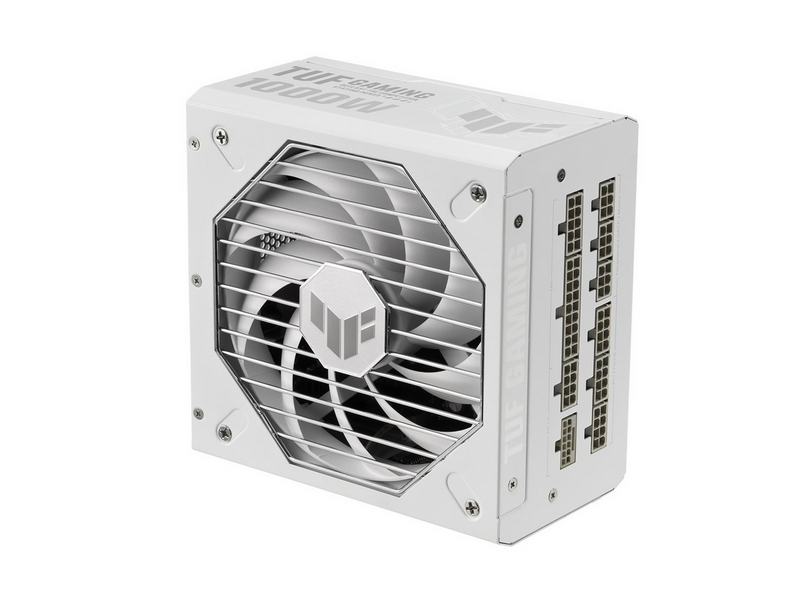 ASUS TUF GAMING 1000G - White Netzteile - 1000 Watt - 135 mm - ATX 3.1 - 80 Plus Gold zertifiziert