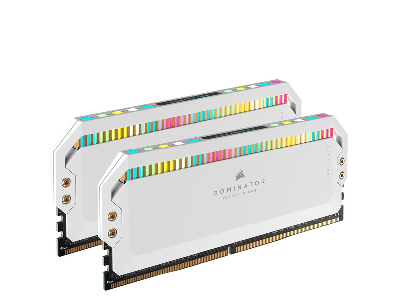 Corsair Dominator Platinum RGB DDR5-5600 - 32GB - CL36 - Dual Channel (2 pcs) - Intel XMP - Weiß mit RGB