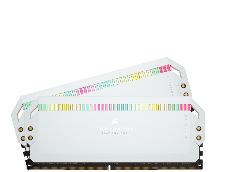 Corsair Dominator Platinum RGB DDR5-5600 - 32GB - CL36 - Dual Channel (2 pcs) - Intel XMP - Weiß mit RGB