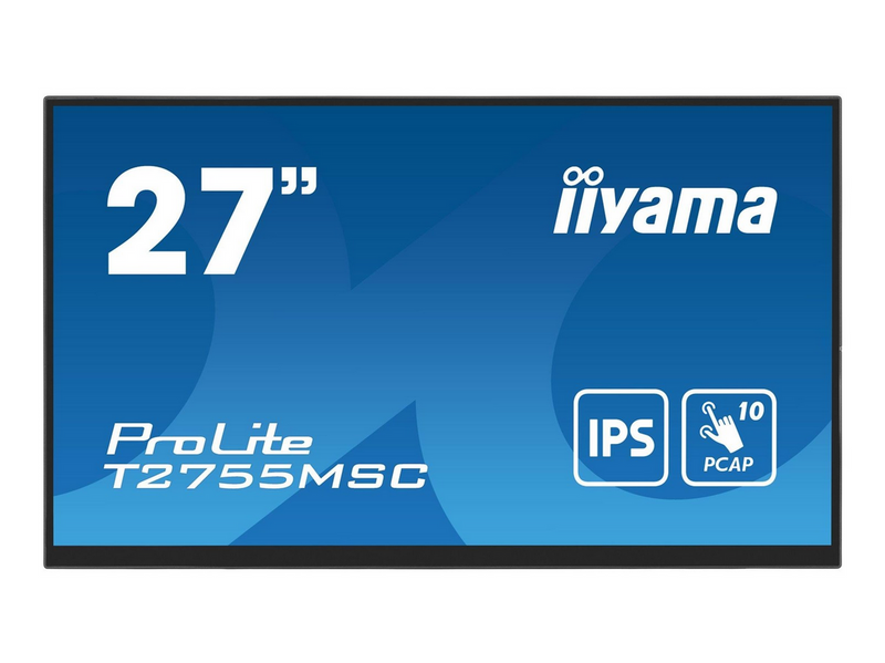 27" iiyama ProLite T2755MSC-B1 - 1920x1080 (FHD) - 60Hz - IPS
