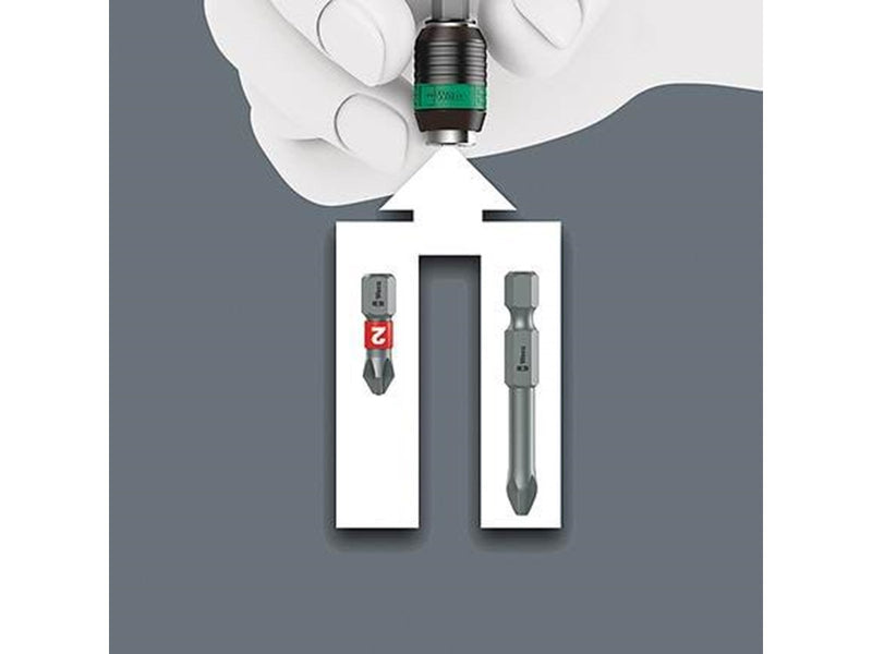 Wera 416 R T-handle bitholding screwdriver Rapidaptor