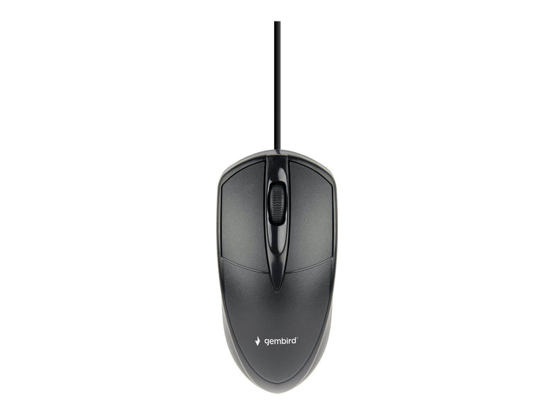 Gembird KBS-UO4-01 - 4-in-1 office kit - keyboard mouse headset and mouse pad set - QWERTY - US - Tastatur-, Maus-, Headset- und