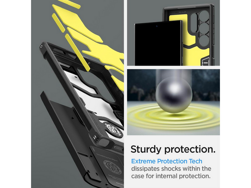 Spigen Tough Armor - black - Samsung Galaxy S24 Ultra