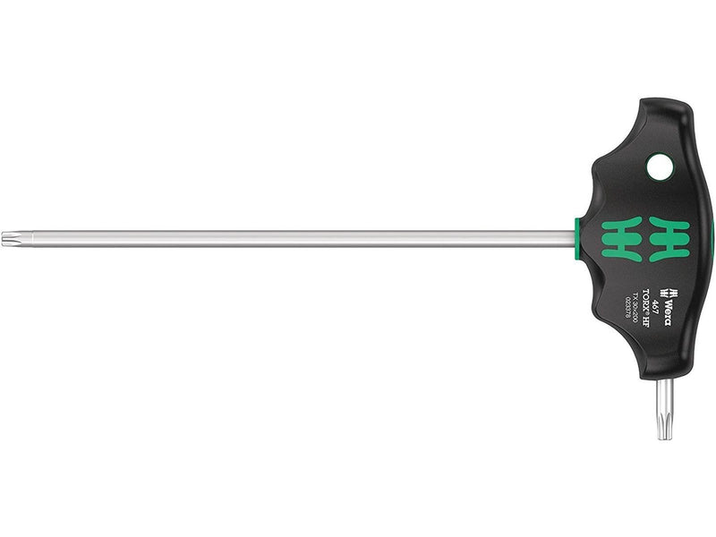 Wera 467 TORX HF T-handle screwdriver with holding function TX 30 x 200 mm