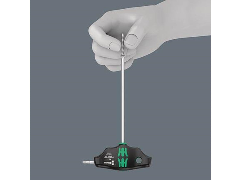Wera 467 TORX HF T-handle screwdriver with holding function TX 30 x 200 mm