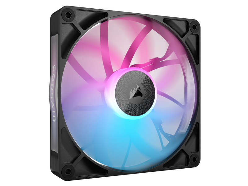 Corsair iCUE LINK RX140 RGB 2-pack - Gehäuselüfter - 140mm - Schwarz mit RGB LED - 36 dBA