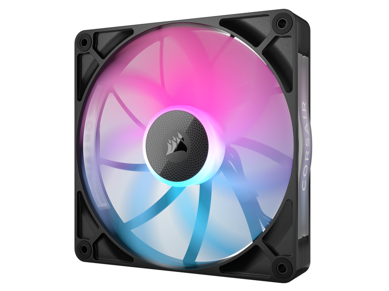 Corsair iCUE LINK RX140 RGB 2-pack - Gehäuselüfter - 140mm - Schwarz mit RGB LED - 36 dBA