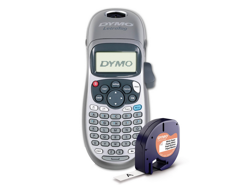 DYMO LetraTag LT-100H Handetikettendrucker | Batterien im Lieferumfang enthalten