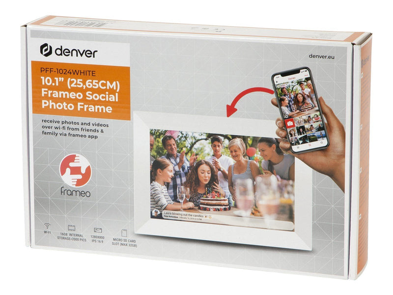 DENVER FRAMEO PFF-1024WHITE - White