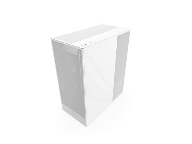 NZXT H7 Flow RGB (2024) - All White - Gehäuse - Miditower - Weiß