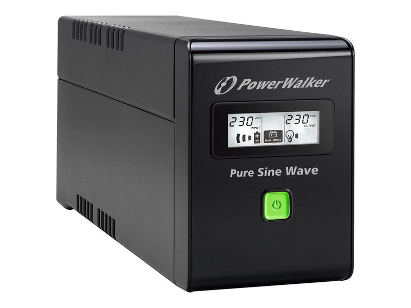 BlueWalker 10120086 - PowerWalker VI SW - 800VA/480W - Line Interactive UPS
