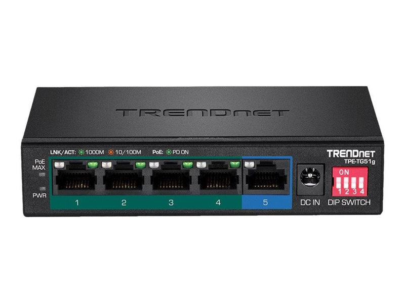 TRENDnet TPE-TG51g - switch - 5 ports - unmanaged