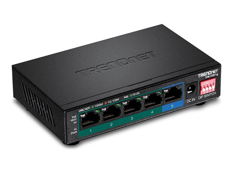 TRENDnet TPE-TG51g - switch - 5 ports - unmanaged