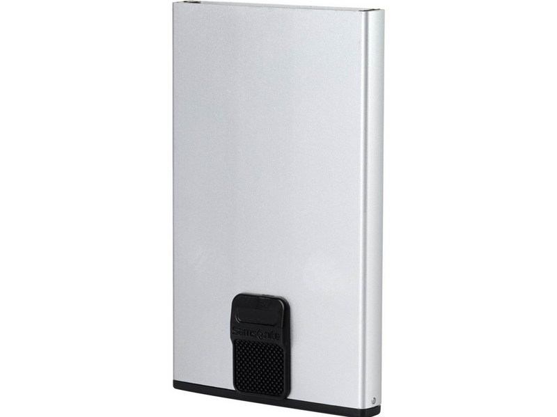 Samsonite Alu Fit Wallet | Silver