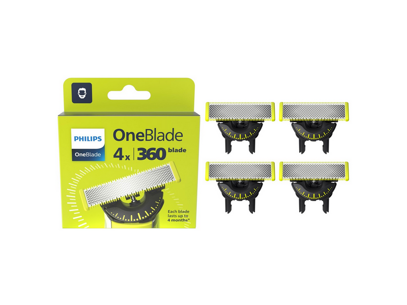 Philips Zubehör OneBlade QP440 - replacement blade 4 pcs