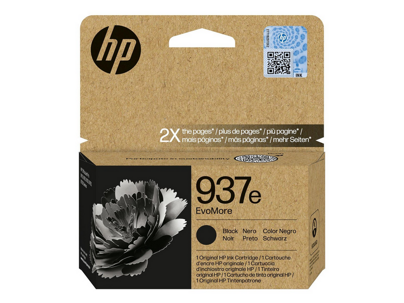 HP 937e / 4S6W9NE EvoMore Black Ink