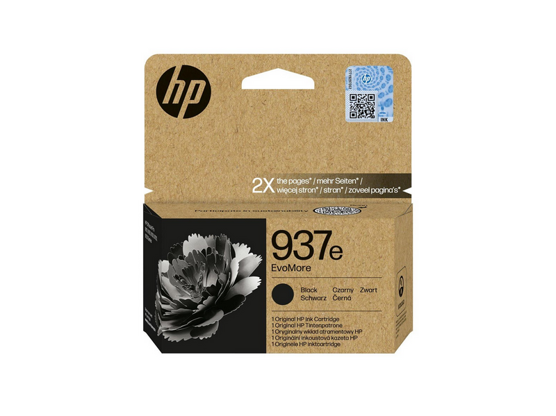HP 937e / 4S6W9NE EvoMore Black Ink